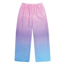 Purple Ombre Plush Pants