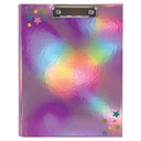 Pink Holographic Clipboard Set