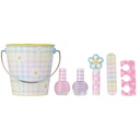 Daisy Gingham Beauty Bucket Set