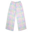 Daisy Gingham Plush Pants