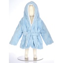 Little Scoops Blue Hooded Robe