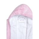 Little Scoops Pink Hooded Robe