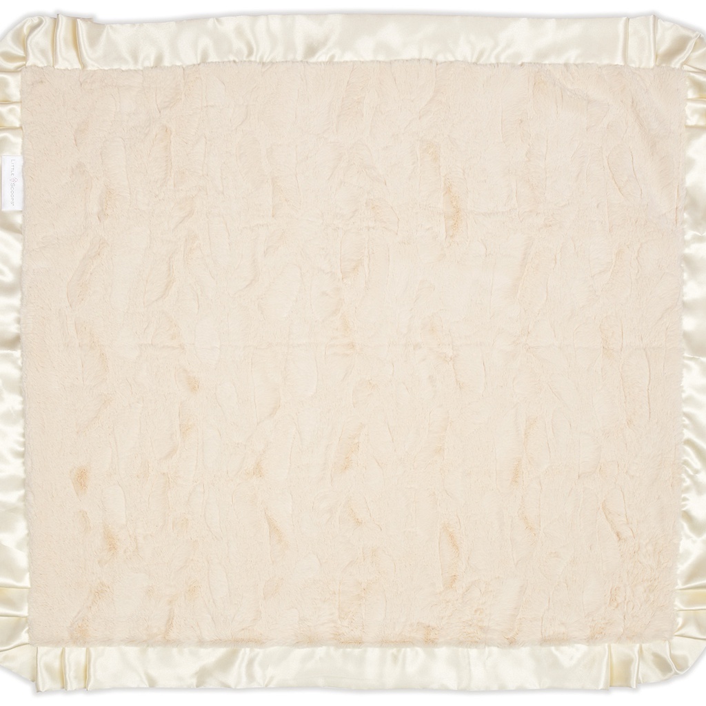 Little Scoops Cream Receiving Blanket