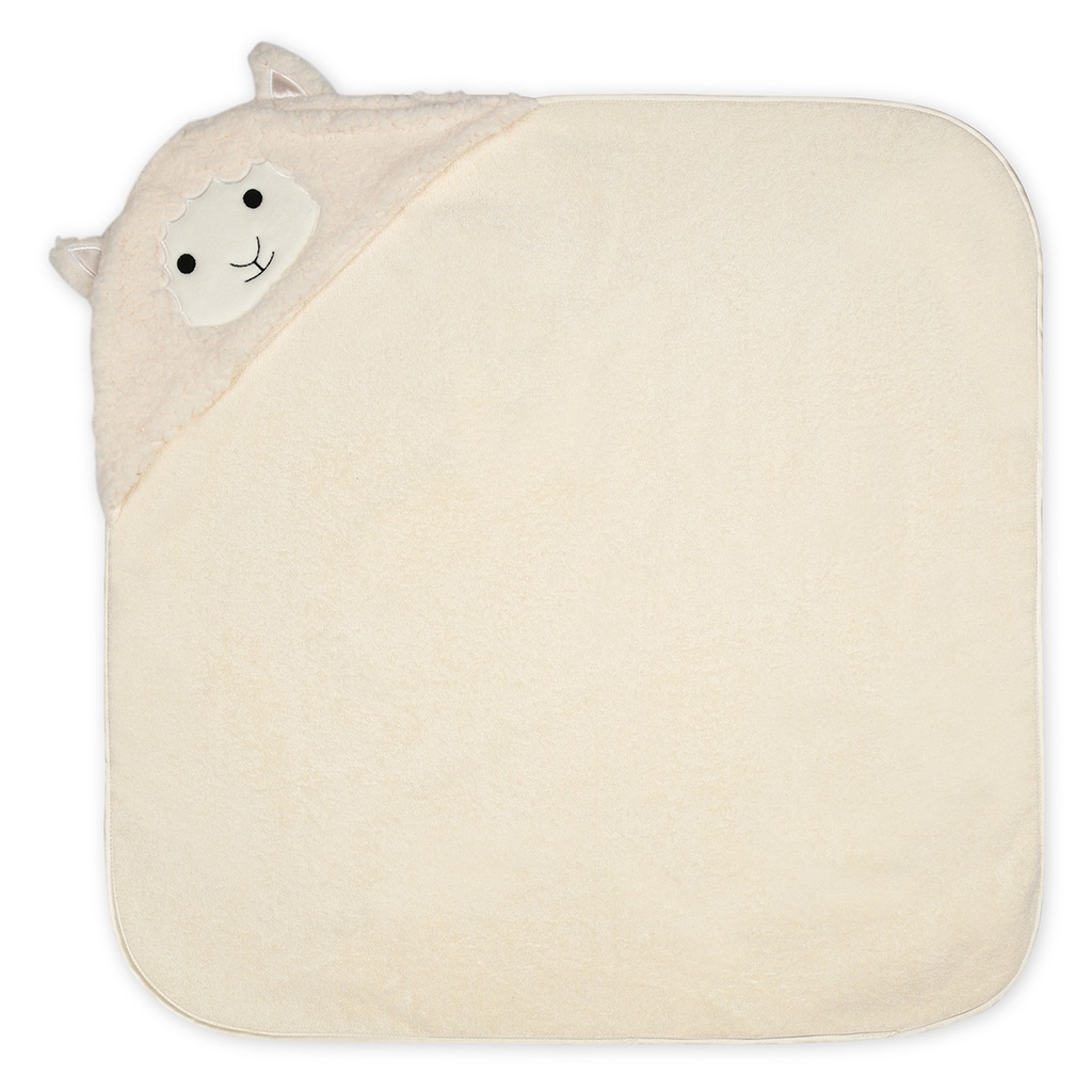 Little Scoops Lamb Hooded Towel