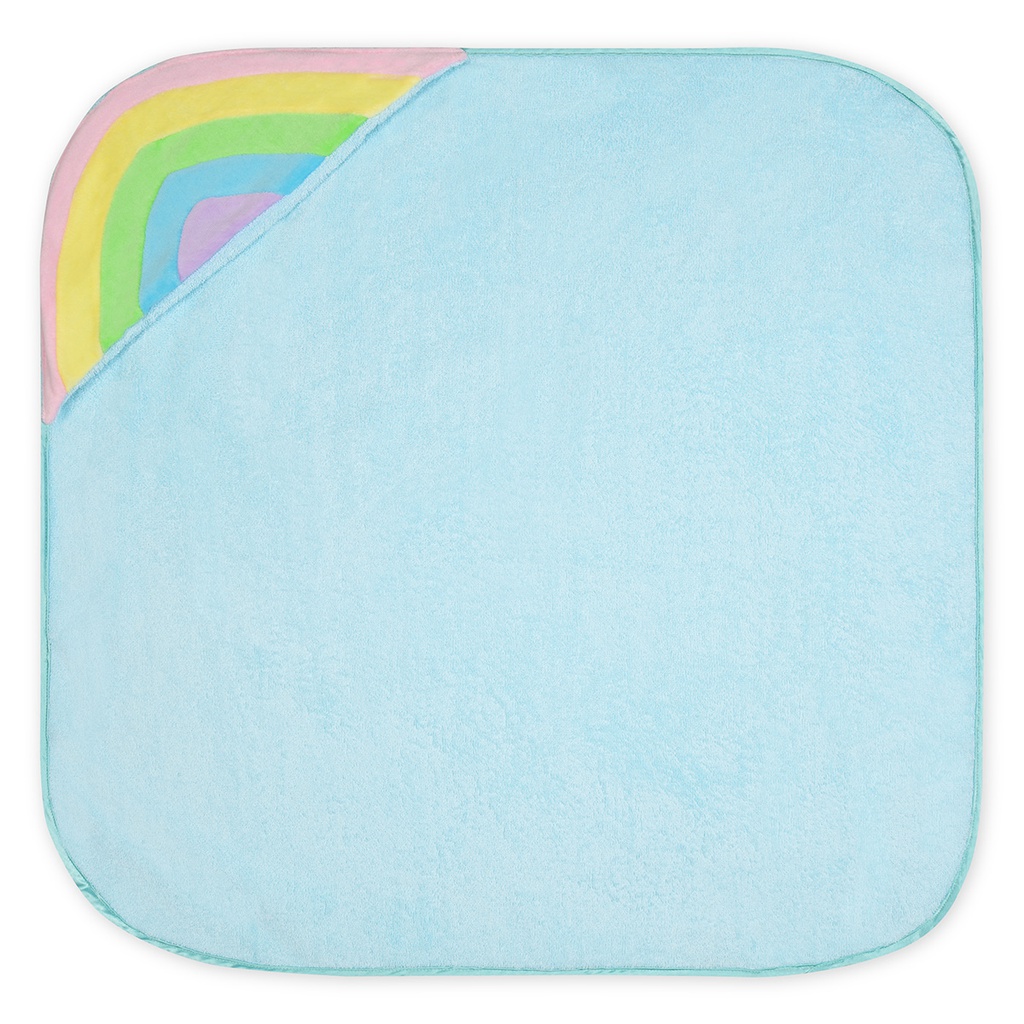 Little Scoops Rainbow Hooded Towel