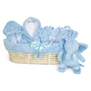 Little Scoops Blue Baby Gift Basket Set