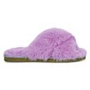 Furry Crossover Slippers