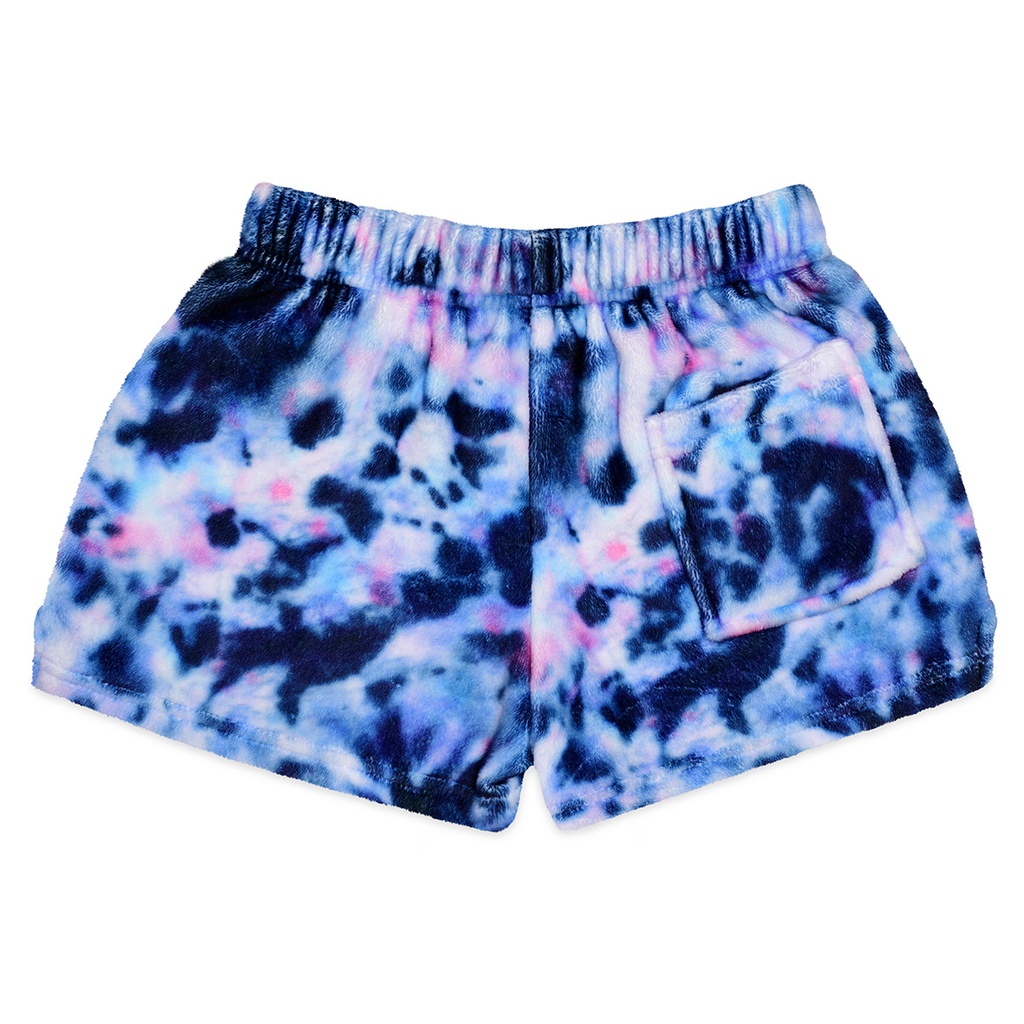 Night Tie Dye Plush Shorts