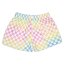 Ombre Checkerboard Plush Shorts