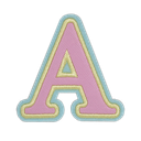 Alpha Greek Letter Sticker Patch