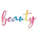 Beauty Embroidered Sticker Patch