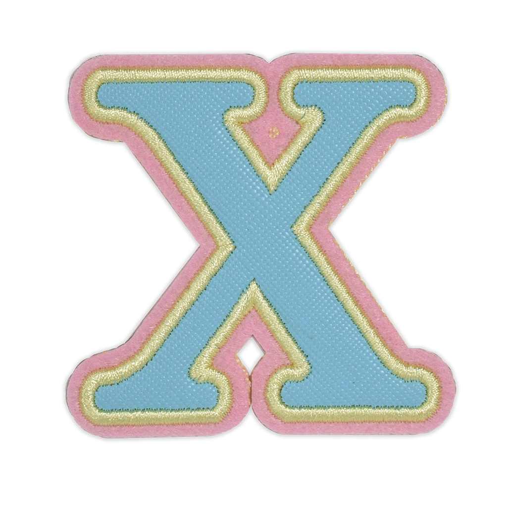 Chi Greek Letter Sticker Patch