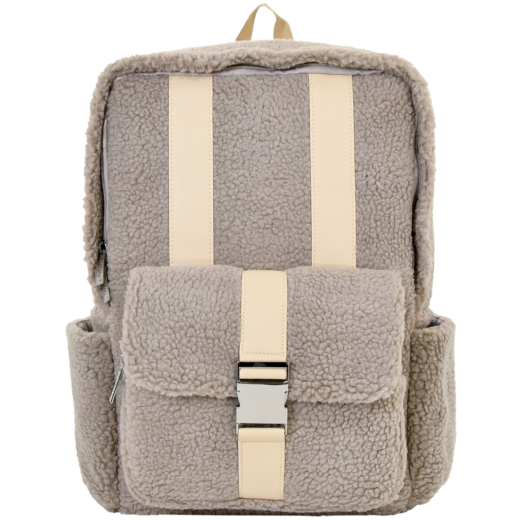 Tan Sherpa Backpack