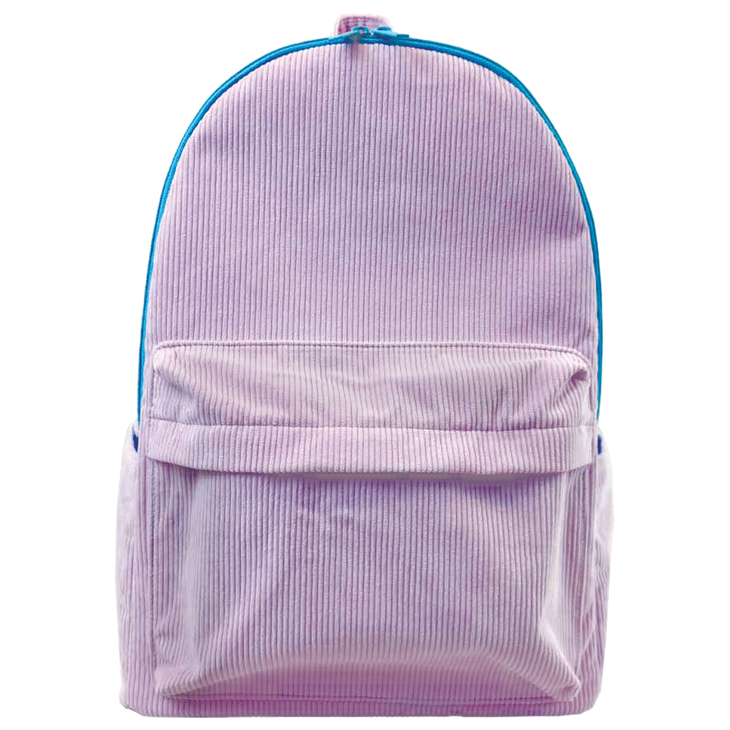 Lavender Corduroy Backpack