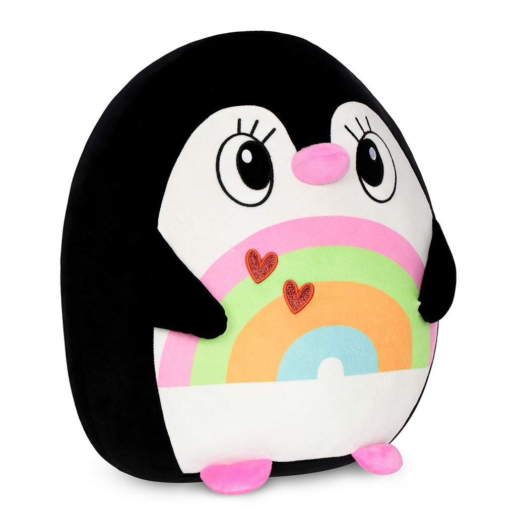 Rainbow Penguin Plush