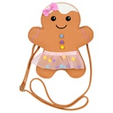 Gingerbread Sweetheart Crossbody Bag