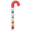 Glitter Candy Cane Nail Polish Set