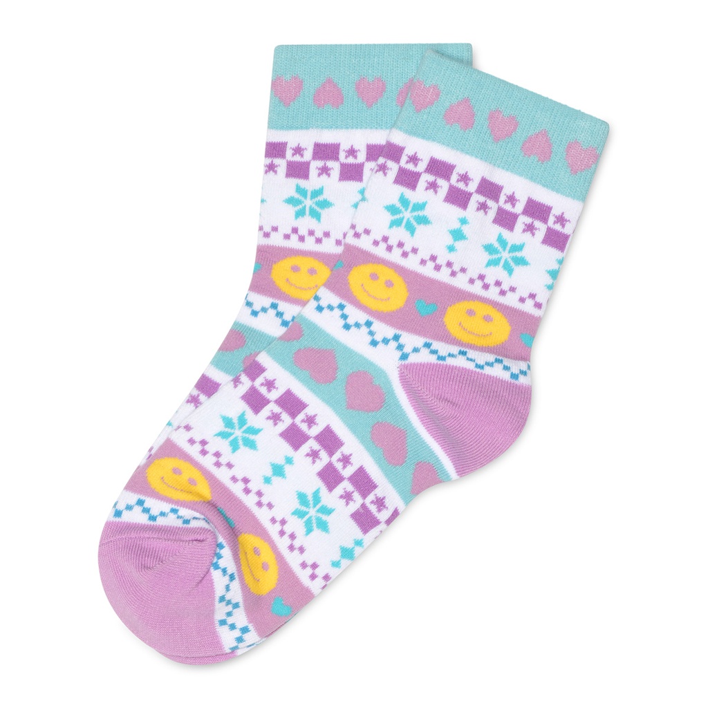 Happy Days Fair Isle Socks Ornament