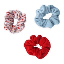 Gingerbread Sweethearts Ornament Scrunchie Set