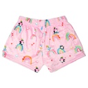 Peppermint Rainbow Plush Shorts
