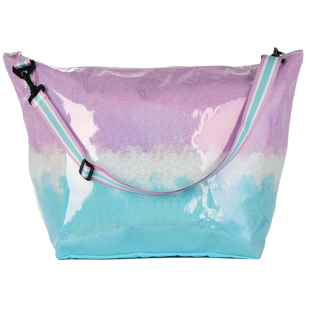 Ombre Sparkly Weekender Bag