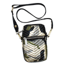 Metallic Camo Chevron Cell Bag