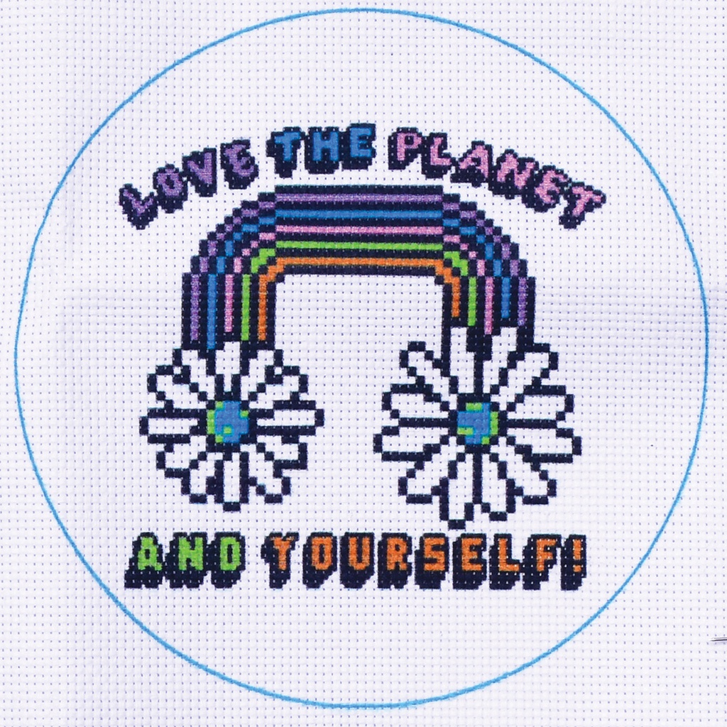 Love the Planet Cross Stitch Kit