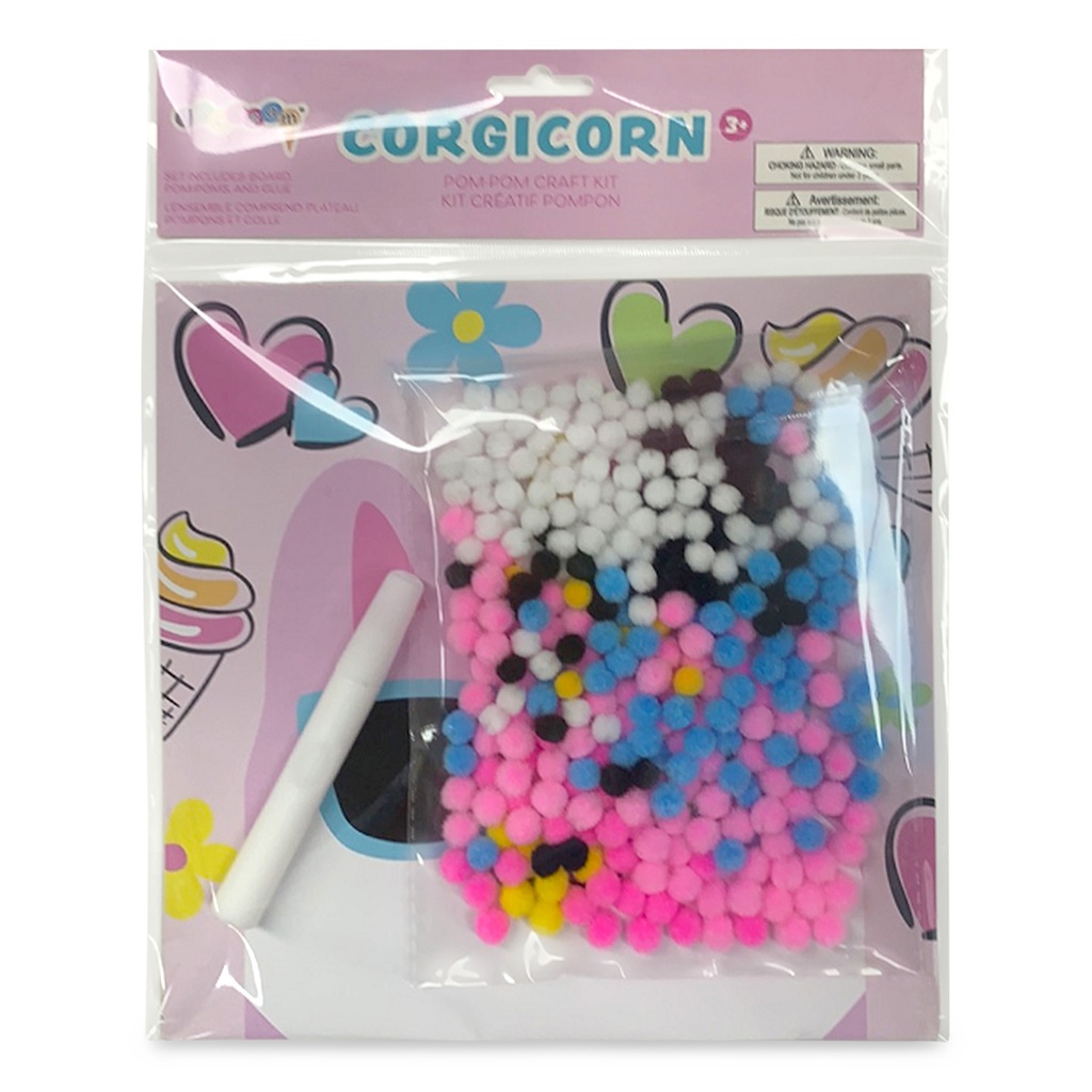 Corgicorn Pom-Pom Craft Kit