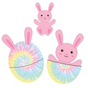 Bunny Zipper Egg Fleece Plush