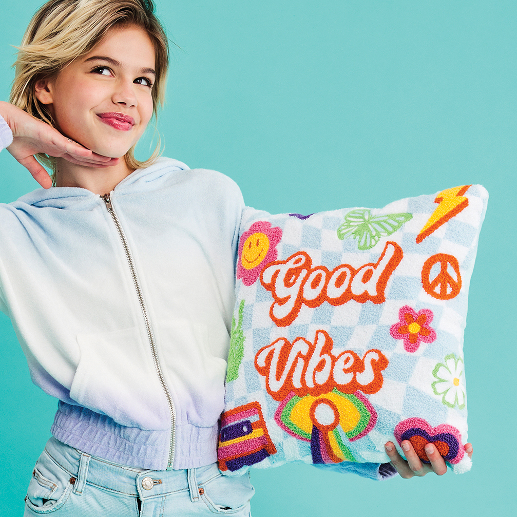 Good Vibes Chenille Plush