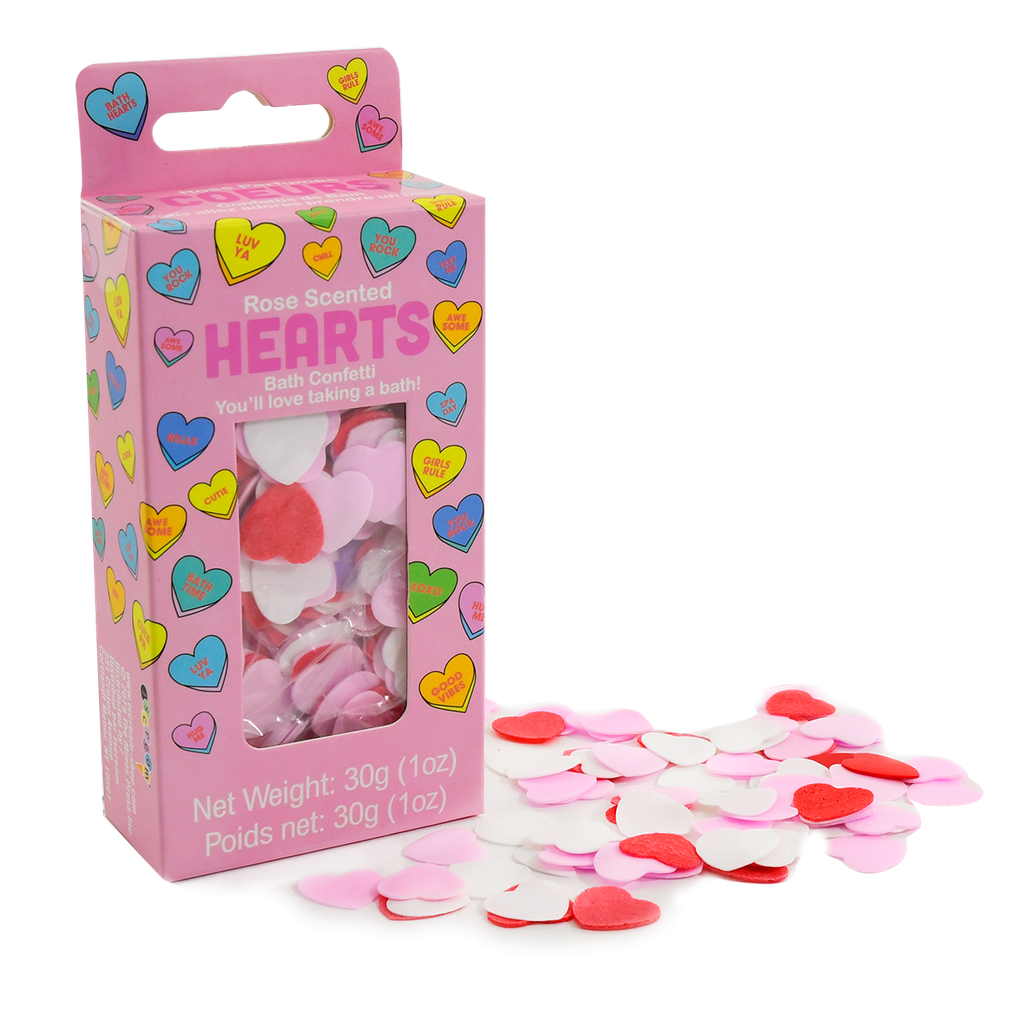 Hearts Bath Confetti