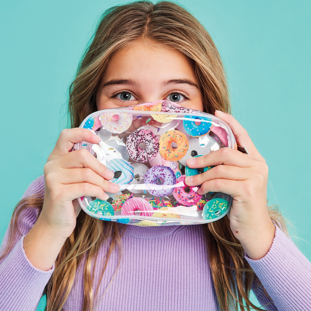 Go Do-Nuts Clear Cosmetic Bag - Thumbnail 2