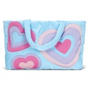 Happy Heart Puffy Weekender Bag