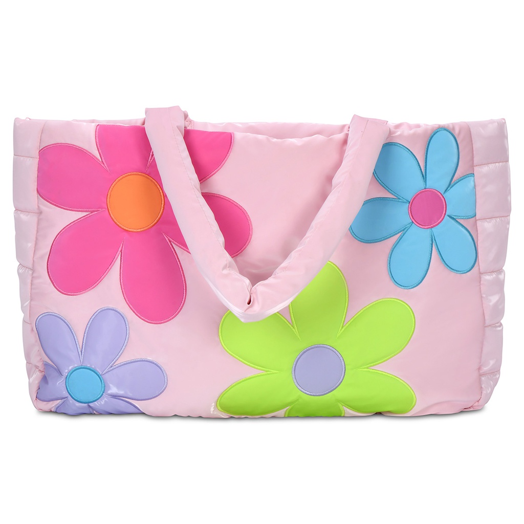 Pretty Petals Puffy Weekender Bag