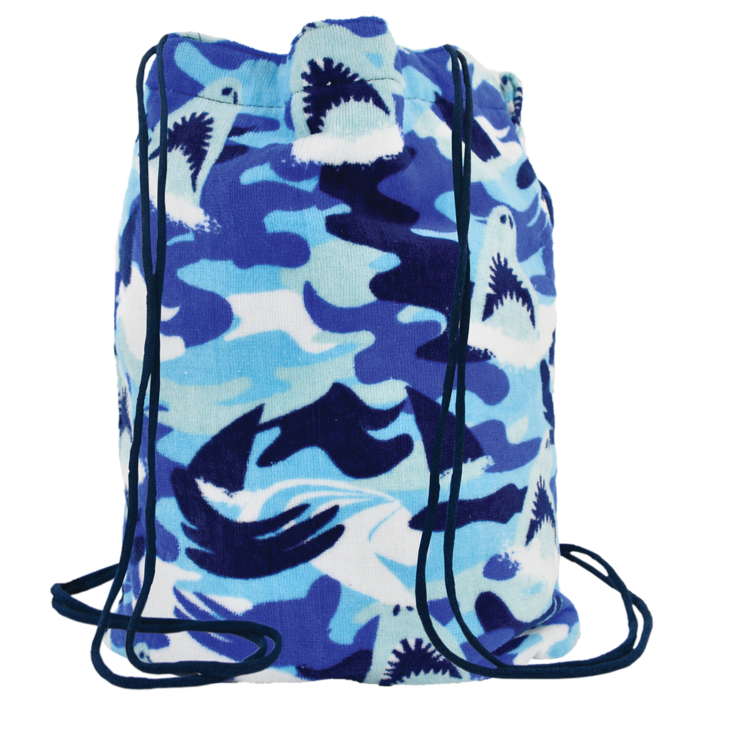 Sharks Towel Backpack