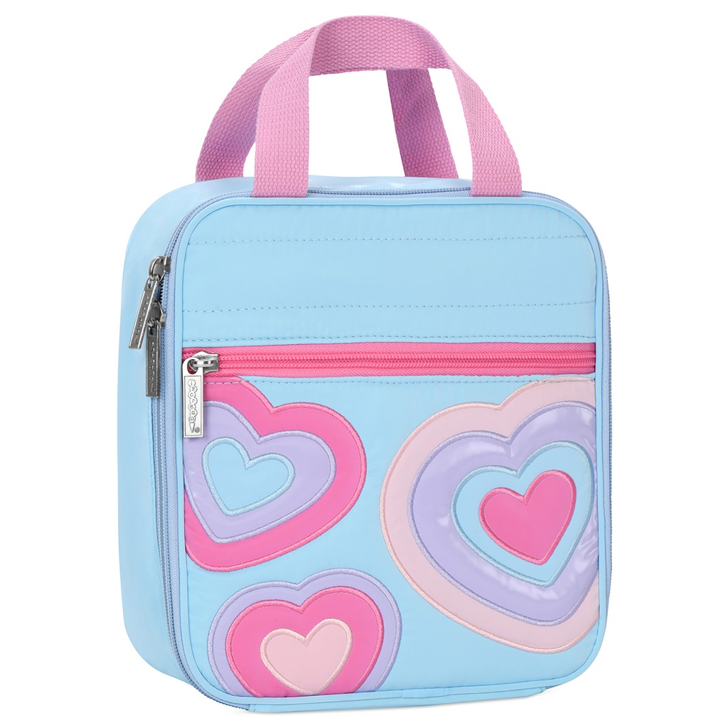 Happy Heart Puffy Lunch Tote