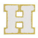 H Initial Varsity Sticker Patch