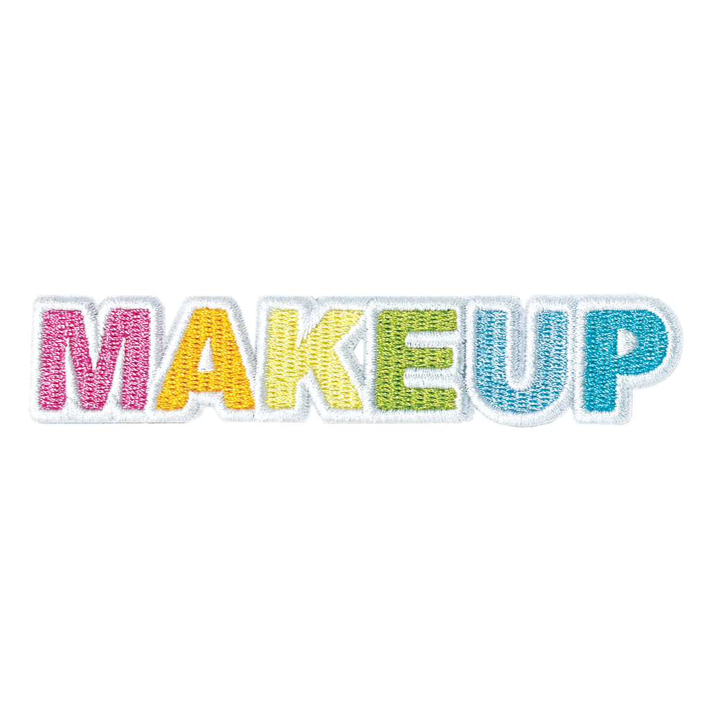 Makeup Embroidered Sticker Patch