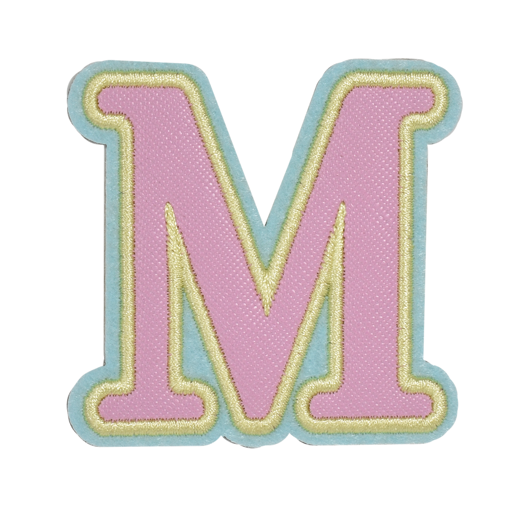 Mu Greek Letter Sticker Patch