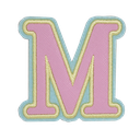 Mu Greek Letter Sticker Patch