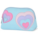 Happy Hearts Oval Cosmetic Bag