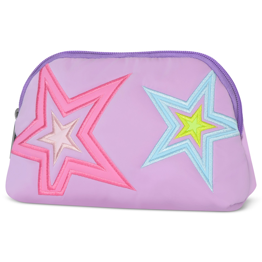 Shining Star Oval Cosmetic Bag
