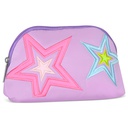 Shining Star Oval Cosmetic Bag