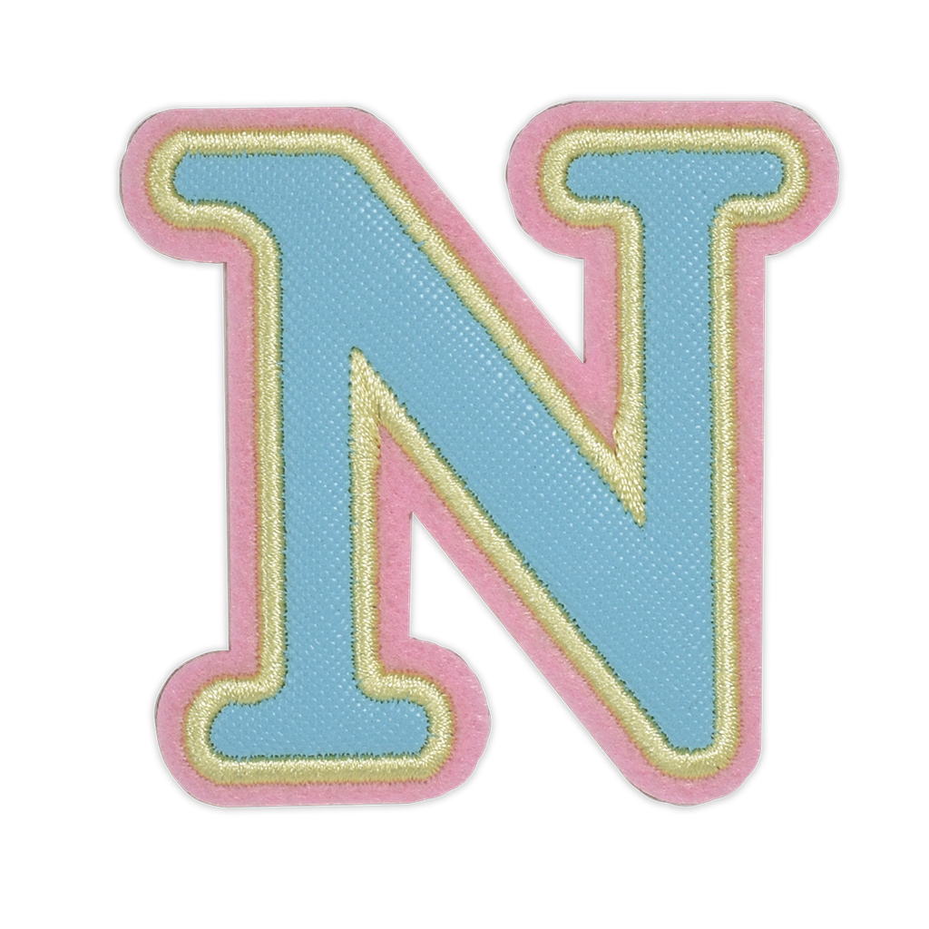 Nu Greek Letter Sticker Patch