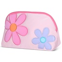 Pretty Petals Oval Cosmetic Bag