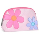 Pretty Petals Oval Cosmetic Bag