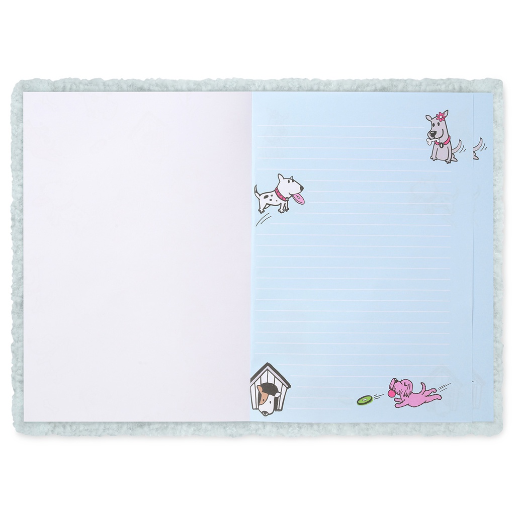 Puppy Dog Sherpa Journal