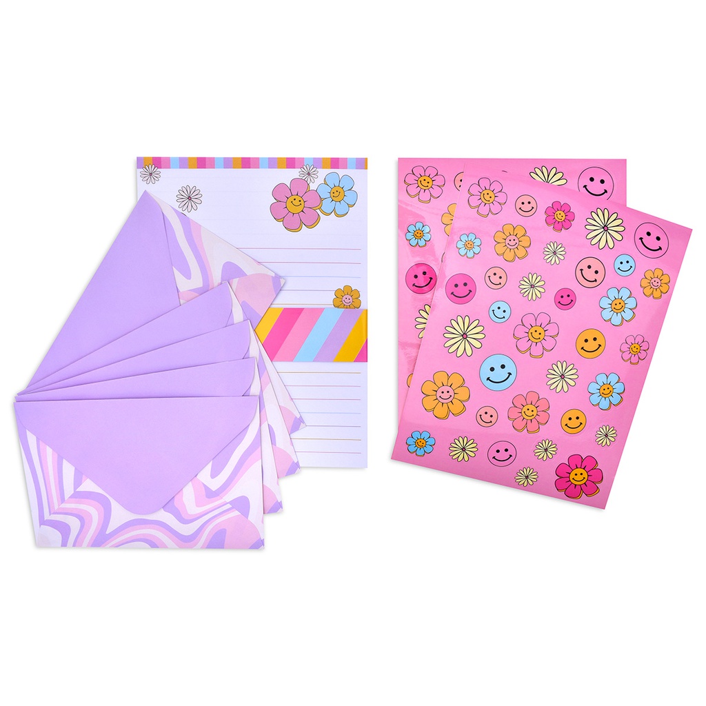 Crazy Daisies Pen Pal Stationery Set
