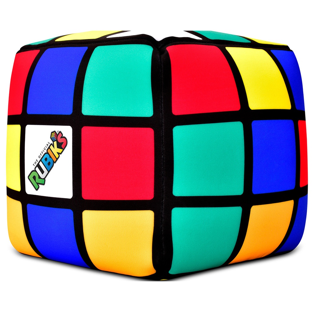 Mini Rubik's® Cube Microbead Plush