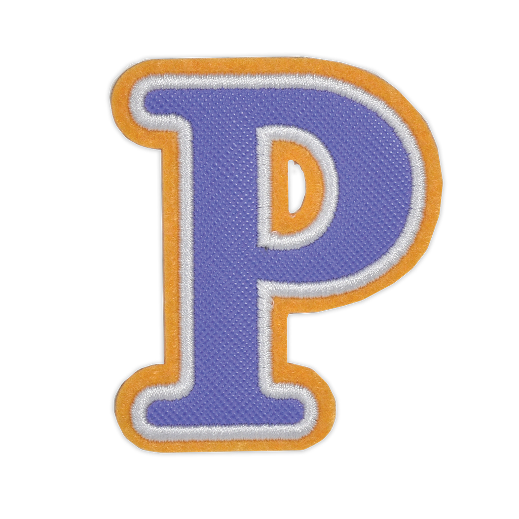 Rho Greek Letter Sticker Patch